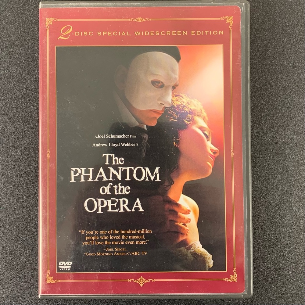 The Phantom of the Opera DVD - 2-Disc Special Edition
